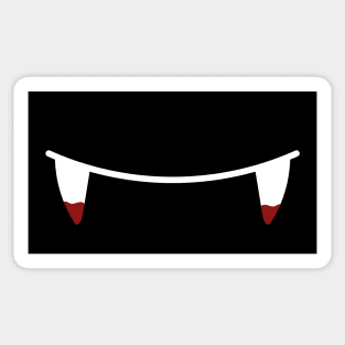 Vampire mouth Sticker